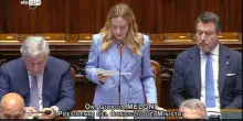Meloni: 'Ue sia pronta a rafforzare pressione su Teheran'
