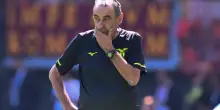 Sarri: 'Sono rimasto per la Lazio, per altri club non l'avrei fatto'