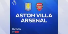 Aston Villa-Arsenal 0-1: gol e highlights