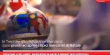 Trentino Alto-Adige, mercatini di Natale pronti per apertura