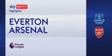 Everton-Arsenal 0-1: gol e highlights