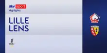 Lille-Lens 3-0: gol e highlights