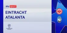 Eintracht-Atalanta 0-3: il video dei gol