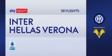 Inter-Verona 1-1: gol e highlights