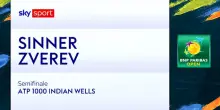Sinner-Zverev: highlights Atp Indian Wells
