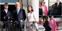 Re Felipe e Letizia Ortiz di Spagna in visita ufficiale in Finlandia