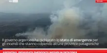 Argentina, dichiarata emergenza incendi in Patagonia