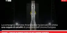 Guiana, lanciati in orbita satelliti dell&rsquo;Unione Europea