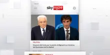 I titoli di Sky Tg24 del 18 novembre, edizione ore 19