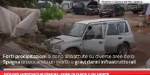 Violenti nubifragi in Spagna: fiumi di fango e un morto