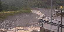 Valcamonica, crollato un ponte