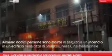 Cina, incendio in un edificio residenziale: diversi morti