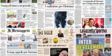 Le prime pagine dei quotidiani di oggi 15 marzo: la rassegna stampa