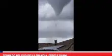 Tornado nel sud della Francia, feriti e danni