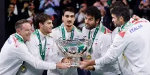 L'Italia vince la Coppa Davis: le foto più belle della premiazione