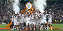 L'Aston Villa vince l'Europa League: la premiazione