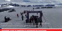 Antartide, gara all'indietro all'Antarctic Ice Marathon