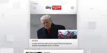 I titoli di Sky Tg24 del 17 gennaio, edizione ore 19