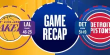 NBA Highlights: Detroit-LA Lakers 113-110