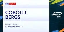 Cobolli-Bergs: highlights Atp Monaco