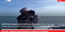 Malesia, affonda nave di migranti: centinaia di dispersi