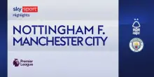 Nottingham Forest-Manchester City 1-2: gol e highlights