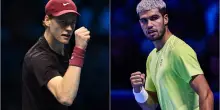 Atp Finals, Sinner sfida Alcaraz per il titolo: alle 18 la finale