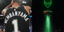 Wembanyama alle Finals: Nike celebra in grande lo sbarco dell&rsquo;Alieno. VIDEO