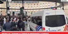 Bruxelles, tensioni al corteo di insegnanti e studenti