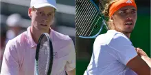 Atp Indian Wells, stasera Sinner sfida Zverev in semifinale