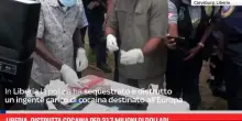 Liberia, distrutta cocaina per 317 milioni di dollari