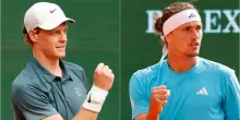 Atp Monte-Carlo, alle 13.30 Sinner affronta Zverev in semifinale
