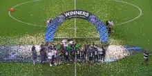 Supercoppa europea, trionfa il Psg: la premiazione