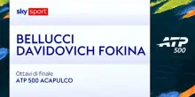 Bellucci-Davidovich Fokina: highlights Atp Acapulco