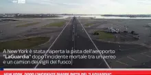 New York, dopo l'incidente riapre pista del 'LaGuardia'