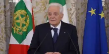 Mattarella: forze dell'ordine punto di tranquillit&agrave;