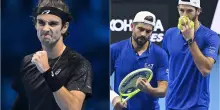 Atp Finals, Bolelli/Vavassori - Granollers/Zeballos: in corso 1° set