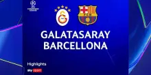 Galatasaray-Barcellona 1-4: il video dei gol