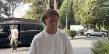 Cagliari, Ciervo a Villa Stuart per le visite mediche