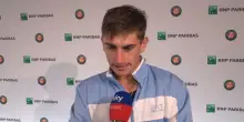Arnaldi: 'Contento di aver vinto e di stare bene'