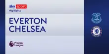 Everton-Chelsea 3-0: gol e highlights