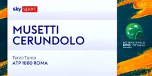 Musetti-Cerundolo: highlights Atp Roma