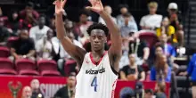 AJ Dybantsa incanta subito all'esordio in Summer League