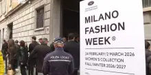 Fashion week,fluidit&agrave; e leggerezza sulla passerella Armani