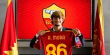 La Roma 'riempie' tutti i numeri: l'86 di Mora segna un record