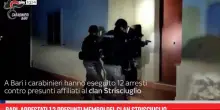 Bari, arrestati 12 presunti membri del clan Strisciuglio