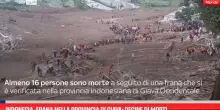 Indonesia, frana nella provincia di Giava: decine di morti