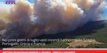 Incendi devastano Penisola Iberica, Grecia e Francia
