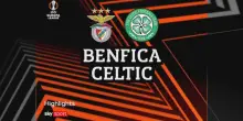 Benfica-Celtic 4-1: gol e highlights