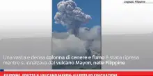 Filippine, erutta il vulcano Mayon: allerta ed evacuazioni
